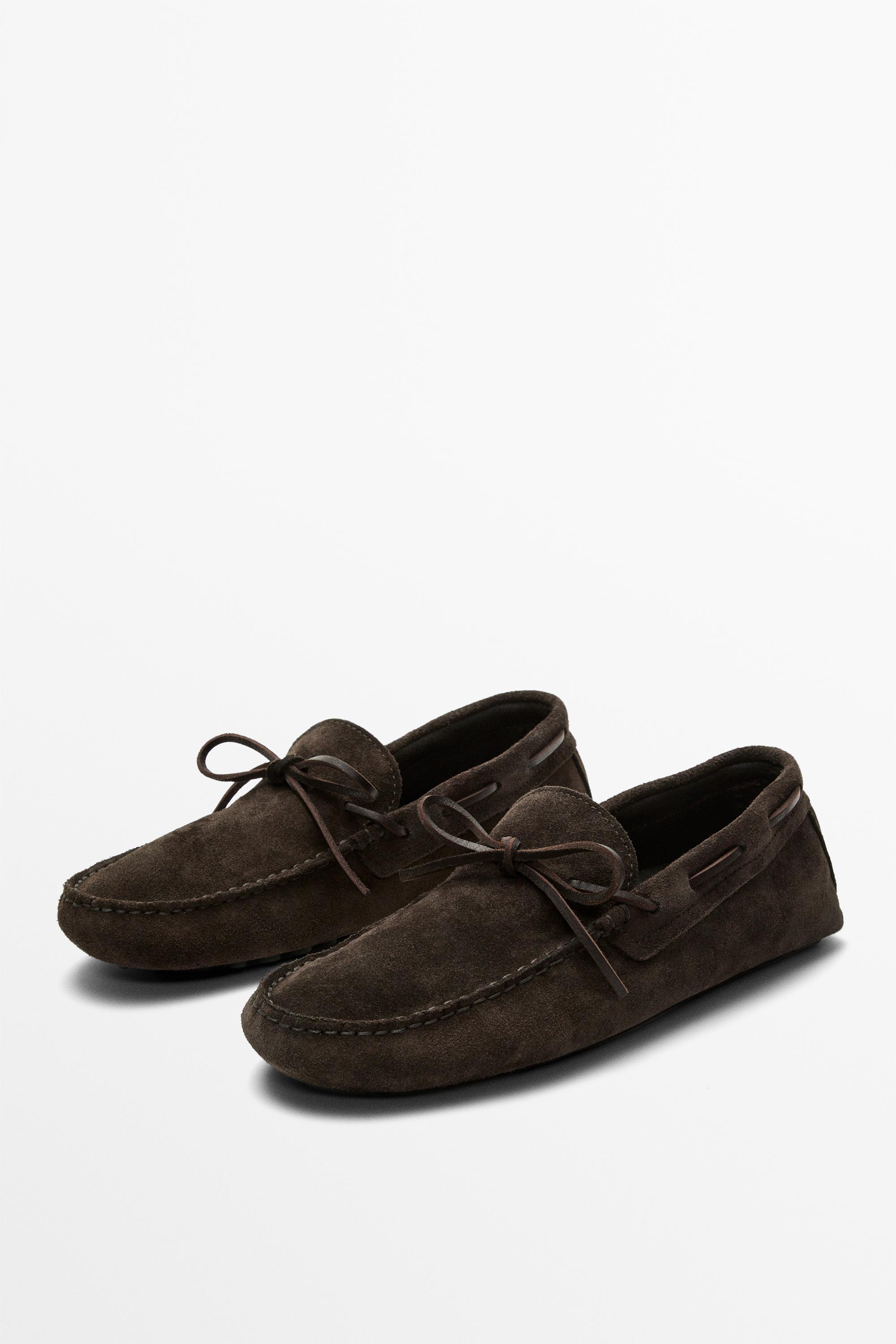 Mocassin Ziowa en cuir souple à lacets